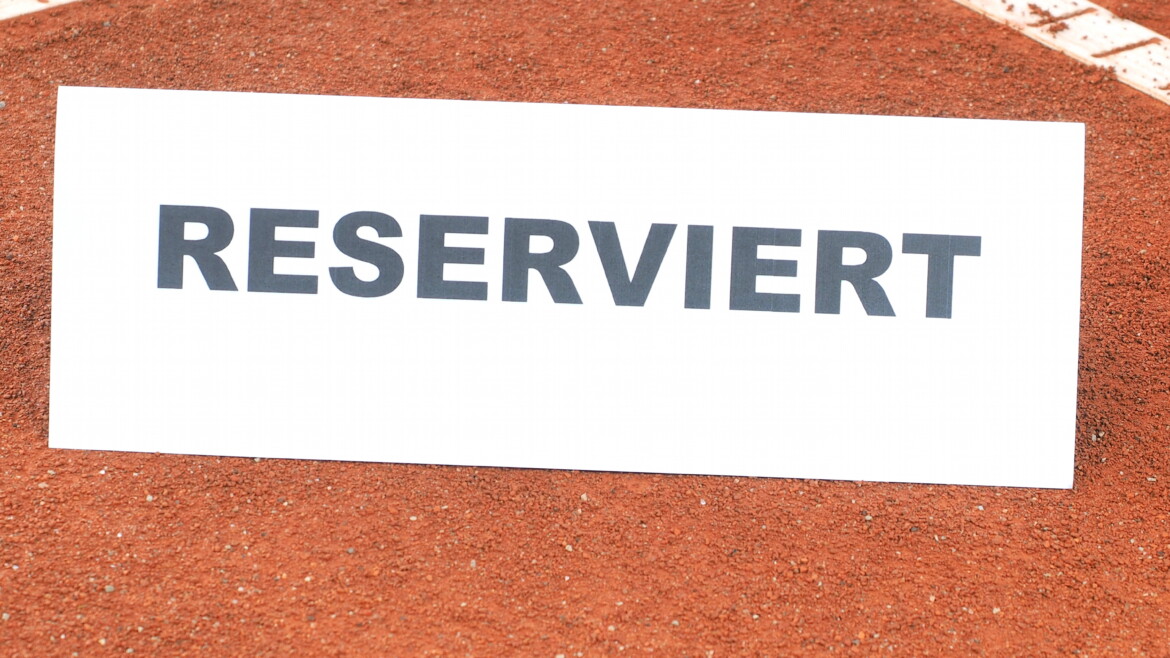 Reservieren des Platzes ab der Saison 2022